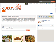 Tablet Screenshot of currychannel.com